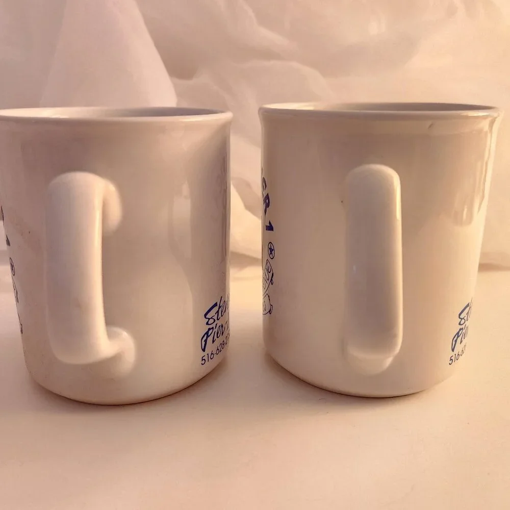 Steve's Pier 1 Collectible Coffee Mugs